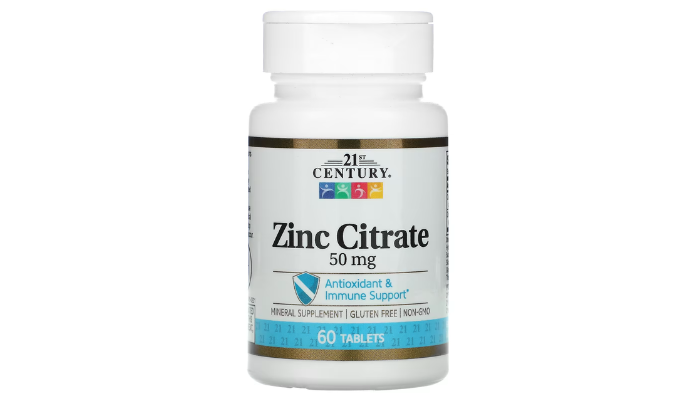 zinc citrate 50 mg 